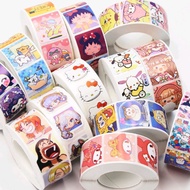 Multipurpose Roll Stickers Decorative Roll Sticker/s Roll Sticker/s for All SANRIO Needs 500 Pcs Rol