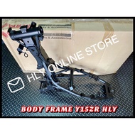Body Frame Yamaha Y15ZR Lagenda SRL115 Fi YSUKU Original HLY Rangka Chasis