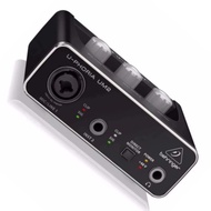 Guitar Recording External USB Sound Card Special Audio Interface BEHRINGER U-PHORIA UM2 For Internet