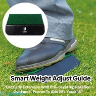 JENNIFERDZ Golf Swing Trainer, Weight Transfer Board Enhance Stability Golf Weight Shift Trainer, Pr