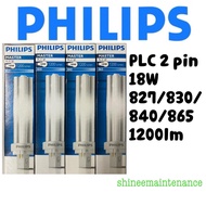 [3pc bundle!] Philips Master PLC 18W 2 pin 827/830/840/865 1200lumen
