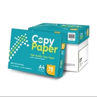 (1 Box of 5 Reams) A4 75 gsm HVS Paper A4 Paper 75gsm A4 Paper Murah Kertas A4