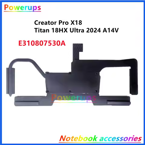 Original Laptop CPU/GPU Cooler Radiator Heatsink For MSI Creator Pro X18 Titan 18 HX Ultra 2024 A14V