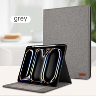 Jeans fabric flip case for 2025 iPad Pro 13 inch M5 A3360 A3361 A3362 M4 A2925 A2926 A3007 anti-crac