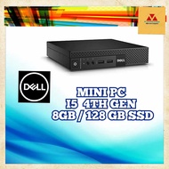 COR I5 4TH GEN MINI PC / 8GB / 128GB SSD / DELL MINI PC / REFURBISHED