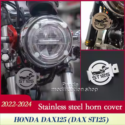 For HONDA DAX125 DAX ST125 2022 2023 2024 accessories Stainless steel horn cover