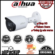 DAHUA CCTV 5mp Full Colour Camera Outdoor Metal Casing DH-HAC-HFW1509TP-A-LED