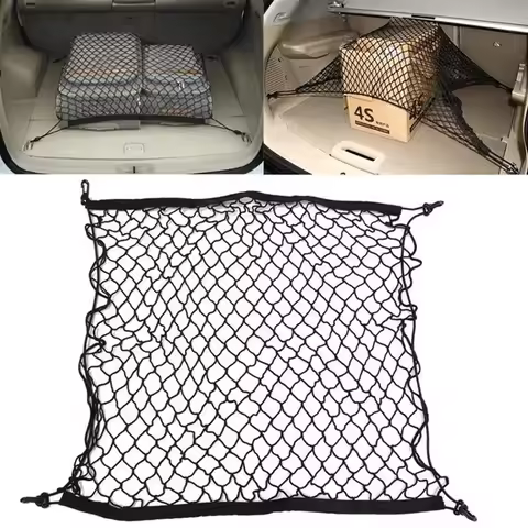 Car Trunk Storage Luggage Organizer Nylon Net Pocket For Audi A1 A2 A3 8p 8v 8l A4 b6 b7 b8 b9 A5 A6