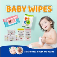 Alcohol-Free Baby Tissues Wet Tissue for Baby Suitable for Mouth and Hand KEES 80 pcs Teto Unihope T