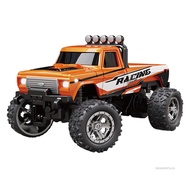 มินิ RC Monster Truck ของเล่นสําหรับเด็กแบบพกพาขนาดเล็ก 1:64 ขนาด RC รถยนต์พร้อมไฟสําหรับคริสต์มาสวั