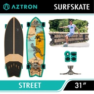 SurfSkate เซิร์ฟสเก็ต Aztron Street 31 Skateboard เซิร์ฟสเก็ต รับประกัน 1 ปี