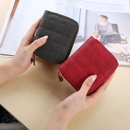 Manufacturer In Stock Mini Fashion Versatile Small Wallet Women's Short Zipper Cute Coin Purse Stude
