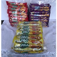 10g x 40pcs Bika Pika Corn Stick, Spokes Corn Stick/ [Cheese BBQ/ Pizza/] [OmyFood]