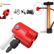 Si Bicycle bike cycle tyre tube replacement dual head air pump adapter valve  yan