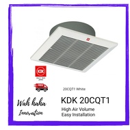 [SG Seller] KDK 20CQTI/20TGQF Ceiling Mount Ventilation Fan Exhaust Fan * UPDATED NEW MODEL*