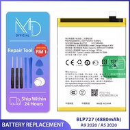 Battery Blp727 For Oppo A5 2020 / Oppo A9 2020 Cph1937 Cph1939 Cph1941 (4880 Mah)