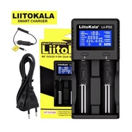 ที่ชาร์จถ่าน ที่ชาร์จ เครื่องชาร์จ LiitoKala Lii-PD4 หน้าจอ LCD รองรับถ่าน 18650 26650 21700 18350 A