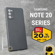 Samsung Note 20 / 20 Ultra square edge plastic orange protective case I ss phone back cover