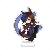 10CM Anime Uma Musume: Pretty Derby Cosplay Cute Acrylic Figure Stand Plate Royce and Royce Agnes Ta