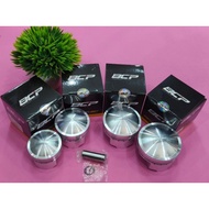 BCP Piston Convex Head Available In Sizes 50-73 Mm 13 To 16 Bolts High Rings And Evening Rings.