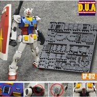 [BRUCE] Gundam Modification Detail GP012 MG RX-78-Jo Ver.GTO GK Need Coloring