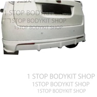 PERODUA ALZA REAR SKIRT(VIPER)POLYURETHANE (PU) SKIRT LIP BODYKIT
