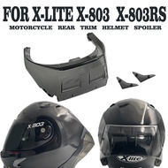 Motorcycle Rear Trim Helmet Spoiler For NOLAN X-Lite X-803 X-803RS X-Lite 803RS Helmet Spoiler Acces