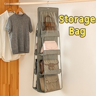 Hanging Handbag Storage Closet Wardrobe Bag Tempat Simpanan Beg Handbag Organizer