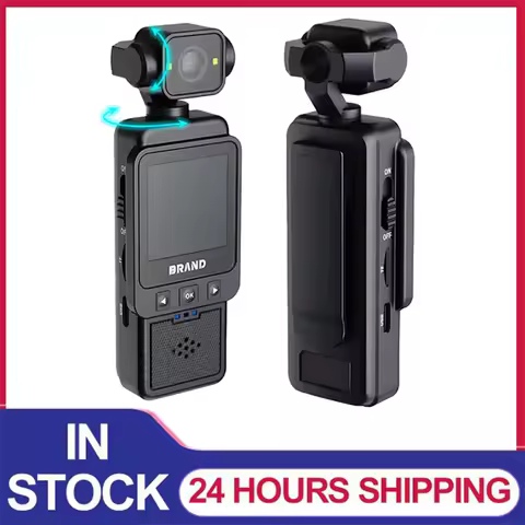 4K Handheld Sports Pocket Camera 1080P WiFi Sports Wearable Camera Travel Bicycle Driver Recorder Mi