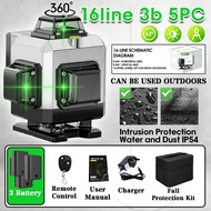 KELETOOL Laser Level 4d 16 Line Digital Meteran Bangunan Waterpass Digital Laser Tingkat Semangat Me