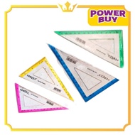 1 Pcs Triangle Ruler /VERTEX Triangle Model Protractor Ruler Ruler
