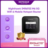 Netgear Nighthawk (MR6110) M6 5G WiFi 6 Mobile Hotspot Router, Up to 3.6Gbps | Supports SA / NSA