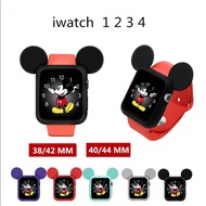 Cartoon Apple Watch Series 5  4 3 2 1 Protective CoverCute Mickey Case iwatch 44mm 40mm 38mm 42mm