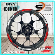 Cutting sticker rim sticker LEXI motorcycle rim sticker rim strip sticker motorcycle rim sticker mot