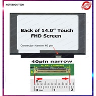 Lenovo Thinkpad T490 T495 T495S P43S T14S R140NWF5-RA LP140WFB SPK1 B140HAK03.2 N140HCN-EA1 TOUCH SC