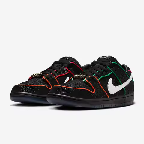 Nike Authentic SB Dunk Low Pro Men's Women's Trendy Wear-Resistant Sneakers HV1664-001