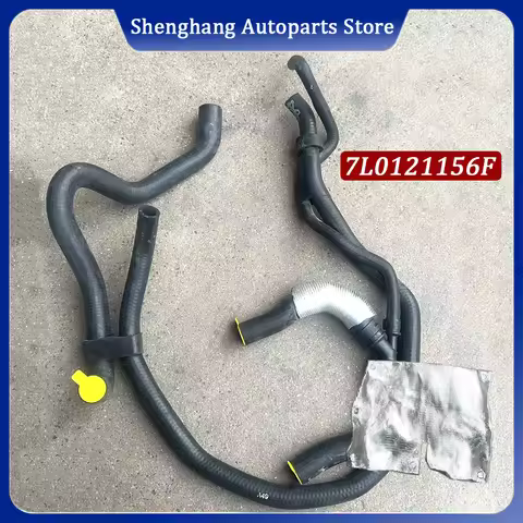7L0121156F Reservoir Expansion Tank Coolant Hose Cooling Pipe Line 7L0 121 156 F For Audi Q7 3.6 BHK