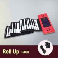 [ONLINE PURCHASE ONLY] [Rechargeable & Ready Stock] Flexible Roll Up Piano (88keys) + Built-in Speak
