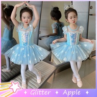 Elsa Dress Frozen Blue Ballet Dress For Kids Girl Halloween Christmas Gown For Kids Disney Princess Costume For Baby Girl