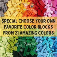 Building Block Toy One Color Building Blocks For Kids Bricks Base Plate Mainan Budak Perempuan Lelak