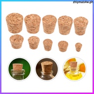 100 Pcs Airtight Cork Stoppers Bottle Seal for Oil 0.90X0.90X0.60CM Light Brown  zhiymais4w