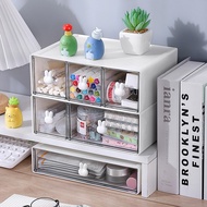 Inaso Rak Alat Tulis Kantor Organizer Meja Rias Tempat Make Up Kosmetik Storage Desktop Drawer Peral