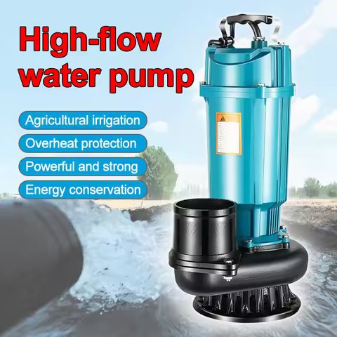 370W-1100W Submersible Pump, Agricultural Irrigation High-flow Water Pump,suitable for Garden,farm,s