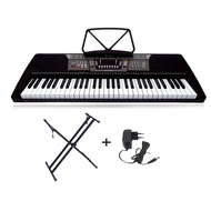 MK-829 คีย์บอร์ดไฟฟ้า 61 คีย์ MK829 มีช่องเสียบ USB +ฟรีอแดปเตอร์ ที่วางโน้ต Music Arms