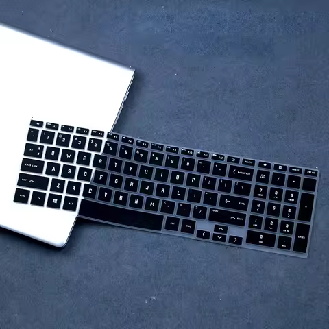 Silicone keyboard cover for HP Victus 15 2024 2023 15-fb0050ax 15-fb0147ax 15-fb1002ax 15-fb0040ax 1