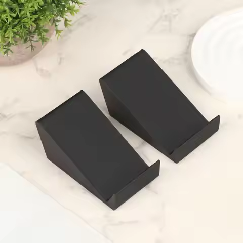 2Pcs Universal Soundbar Stand Base For Desktop Monitor Speaker TV Audio Speaker Bracket Feet Adjusta