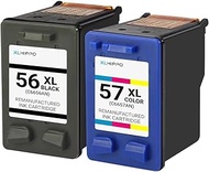 56 57 Ink Cartridges Combo Pack Replacement for HP 56 57 Ink Cartridges for DeskJet 5550 5650 5150 P