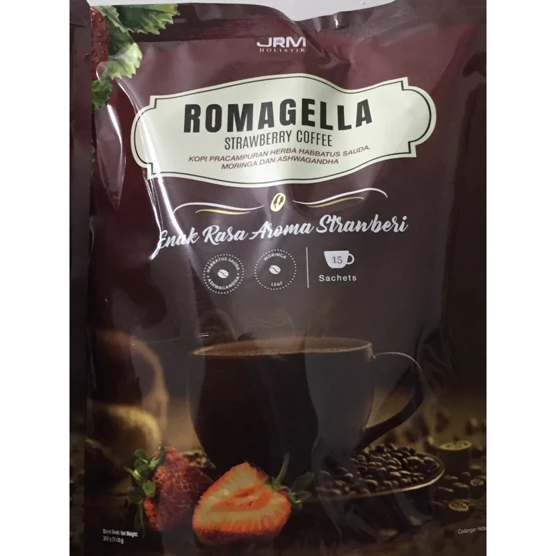 KOPI ROMAGELLA JAMU RATU MALAYA (JRM) ORIGINAL 100% TERLAJAK MURAH