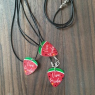 in stock Viva la vida watermelon twinkling necklace / necklace