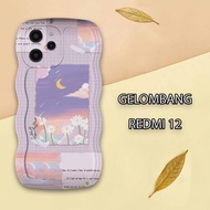 HP Xiaomi Redmi 12 Wave Softcase - Phone Case - Xiaomi Redmi 12 Wave - External.Acc - Aesthetic Moti